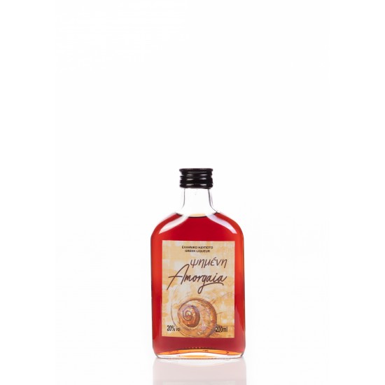 ΛΙΚΕΡ ΨΗΜΕΝΗ "AMORGAIA" 200ml ΠΛΑΚΕ  20%
